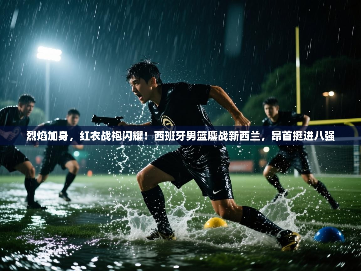 烈焰加身，红衣战袍闪耀！西班牙男篮鏖战新西兰，昂首挺进八强  第2张